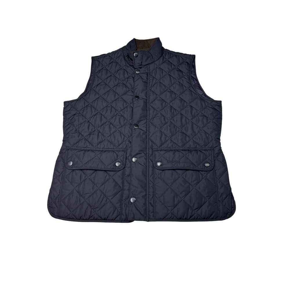 Barbour New Lowerdale Gilet Navy Blue Quilted Vest MGI0245NY71 Mens Medium